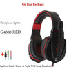 Over-Ear Gaming Headsets Wired Big Headphones with Mic Light for Mobile Deep Bass Auriculares Cable for PS4 PC New Xbox