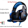 Over-Ear Gaming Headsets Wired Big Headphones with Mic Light for Mobile Deep Bass Auriculares Cable for PS4 PC New Xbox