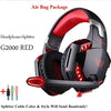 Over-Ear Gaming Headsets Wired Big Headphones with Mic Light for Mobile Deep Bass Auriculares Cable for PS4 PC New Xbox