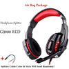 Over-Ear Gaming Headsets Wired Big Headphones with Mic Light for Mobile Deep Bass Auriculares Cable for PS4 PC New Xbox